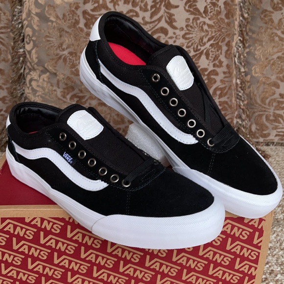 Vans CHIMA Pro 2 Suede/Canvas Black/White WMNS - Picture 6 of 16